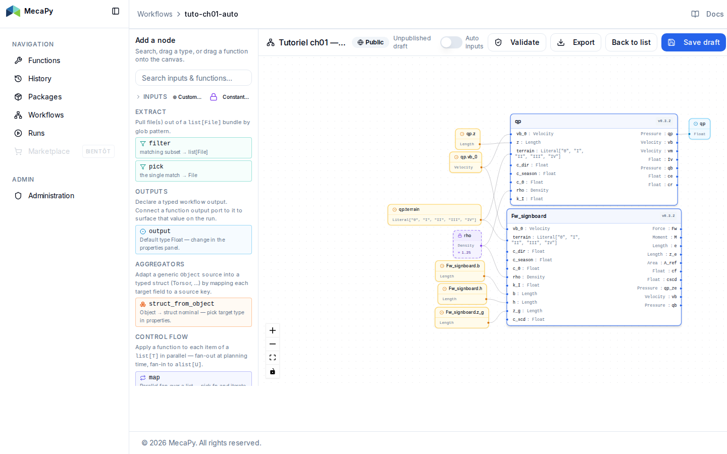 3 nouveaux inputs créés pour b/h/z_g